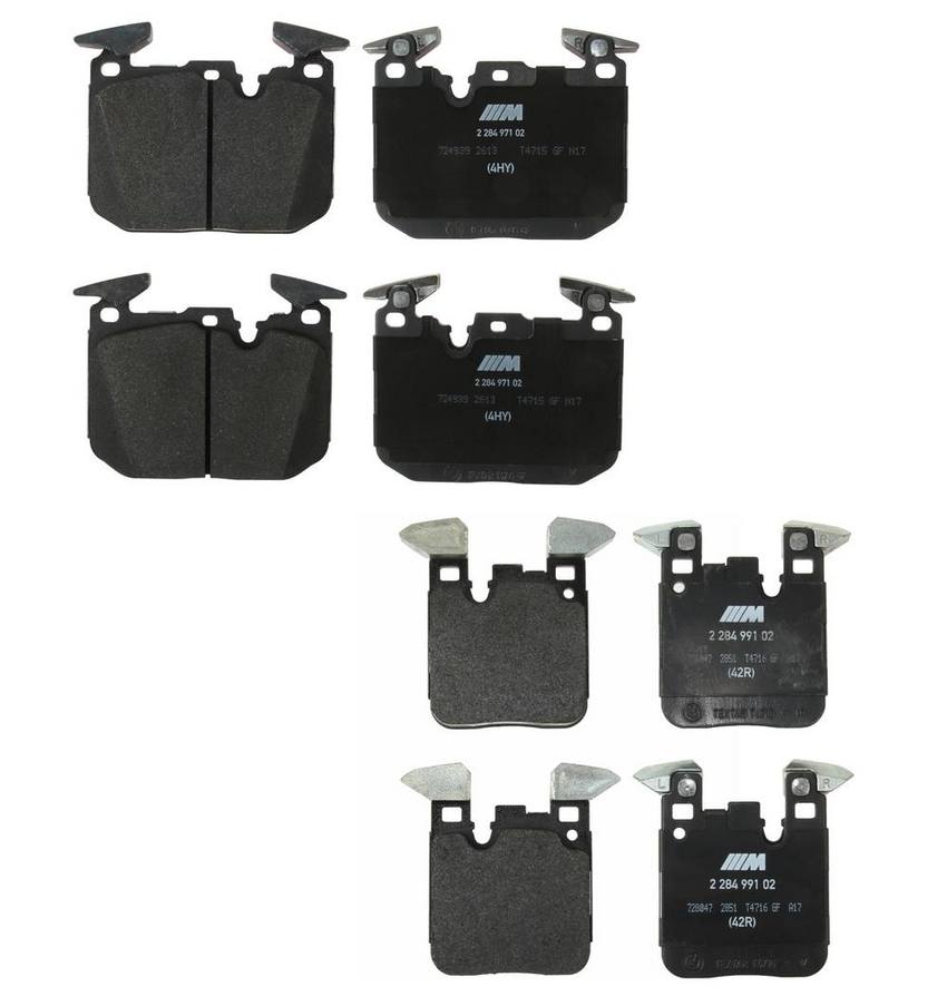 BMW Disc Brakes Kit - Pads Front and Rear